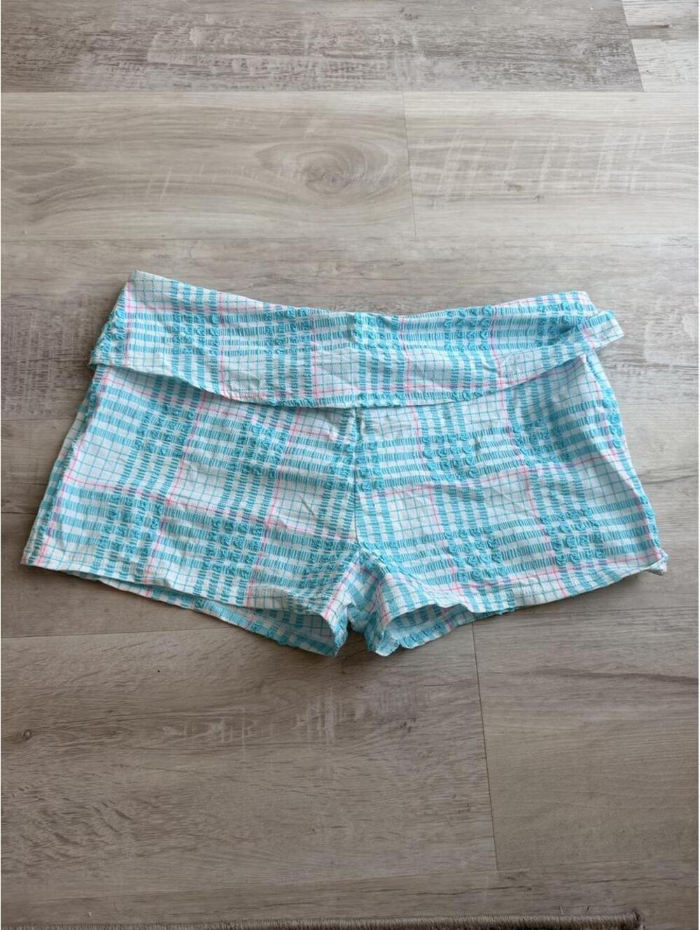 Triangl Women's Multi and Blue Shorts